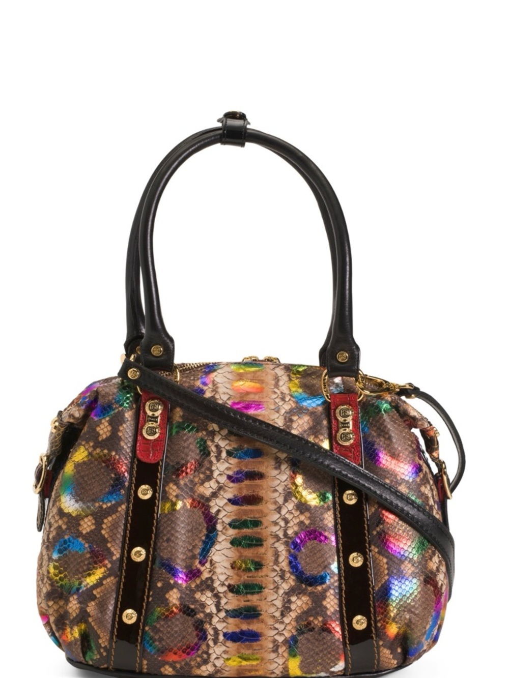 Marino Orlandi Leather Python Tote Purse BNWT!